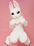 27 1043 (2021-02-15 14:41:12) ケモナーウサギ 着ぐるみ 製作