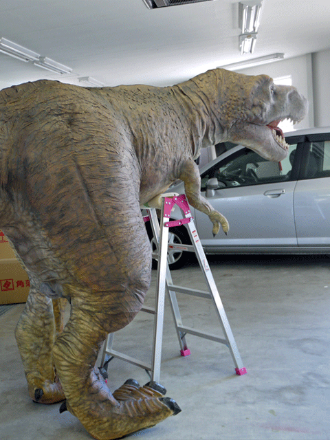 T-rex　（ティラノサウルス） 着ぐるみ 製作