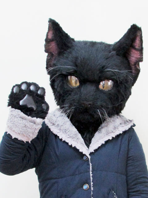 黒猫 オーダーメイド着ぐるみ製作 日本サンモルド株式会社